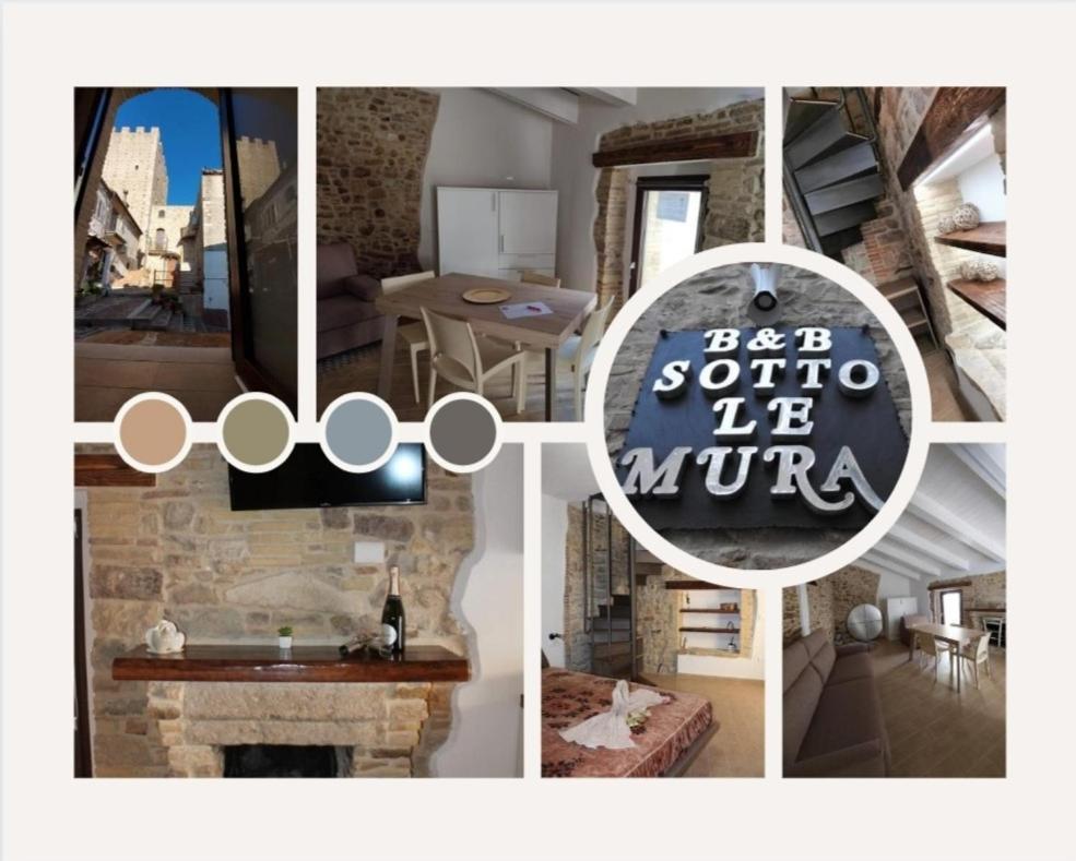 B&B Sotto Le Mura Pietra Montecorvino Exteriér fotografie